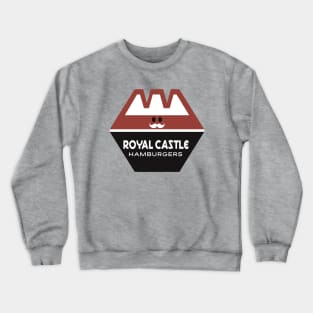 Royal Castle Hamburger Restaurant Retro Crewneck Sweatshirt